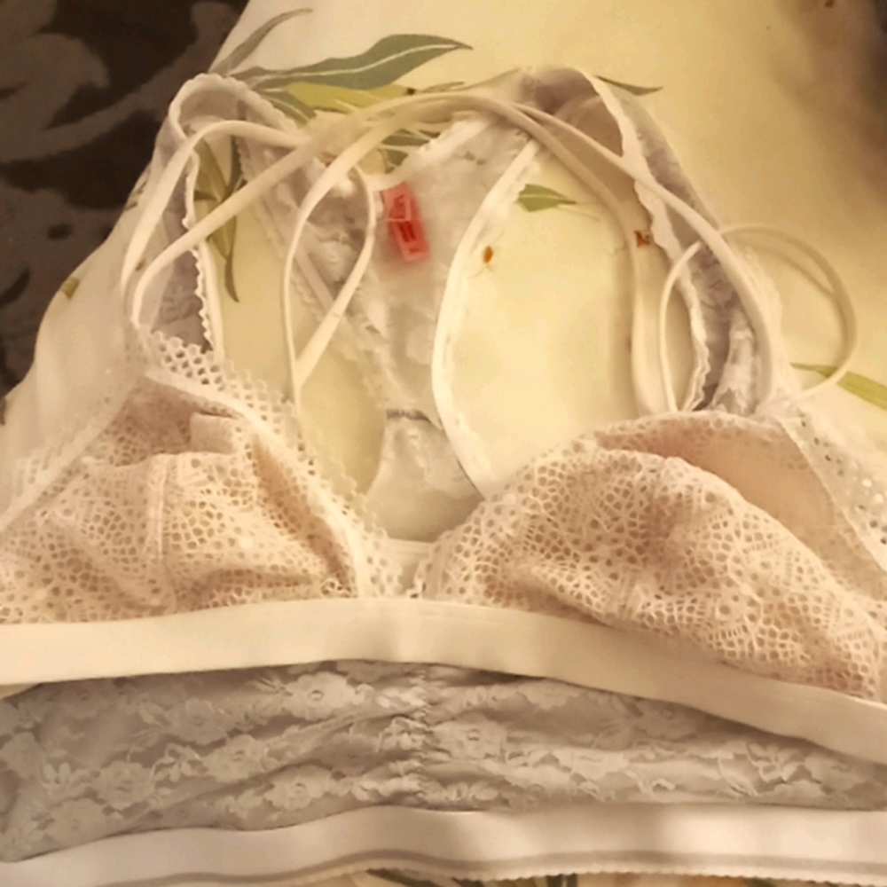 SOLD  2 PINK bralettes